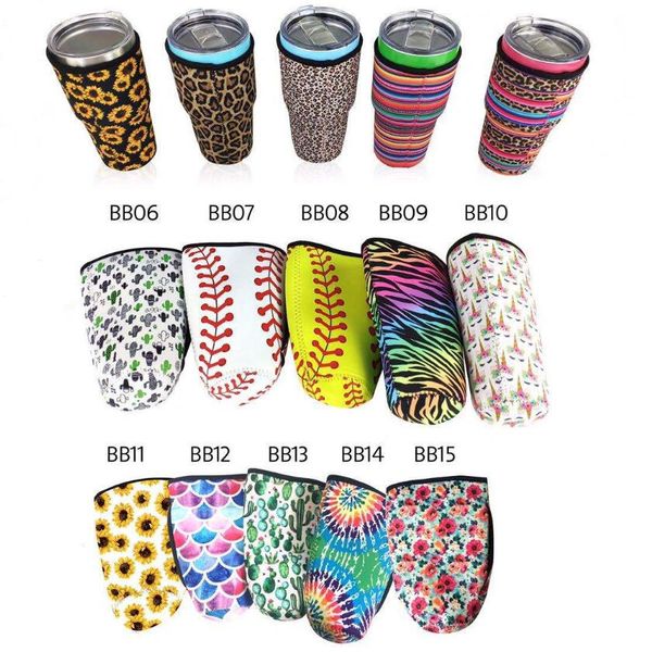 

baseball tumbler carrier holder pouch neoprene insulated sleeve bags case for 30oz tumbler coffee cup water bottle c1