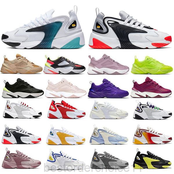 

new arrive wolf grey casual shoes m2k zoom tekno mens womens black volt rush pink royal blue creamy white sneakers shoe gbb8