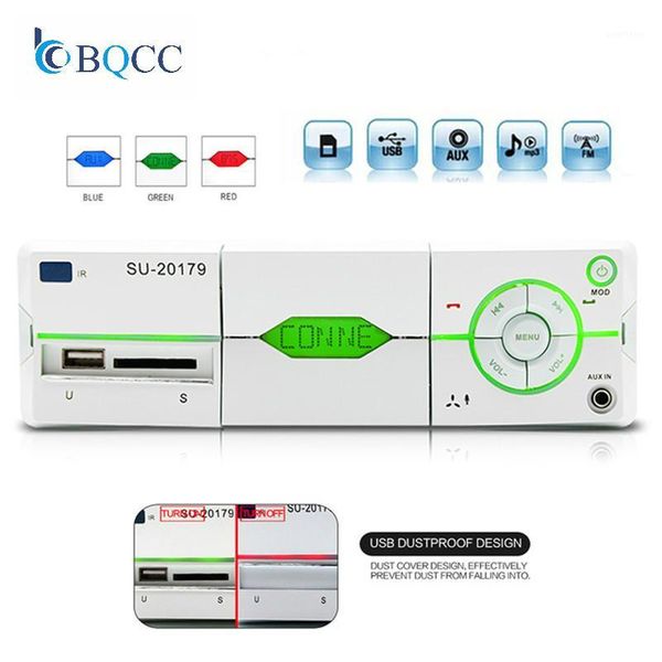 

car radio 1 din auto audio stereo fm bluetooth 2.0 usb aux input mp3 wma player radio oto teypleri1