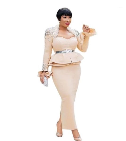 

2019 new elegent fashion style african women beauty plus size long dress l-2xl1, Red