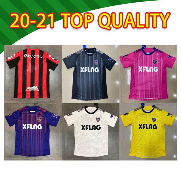 

20 21 japan fc tokyo home away 2rd soccer jersey 2020 japan fc men maillot de foot d.oliveira morishige keigo football shirts jang.h.s okaza, Black;yellow