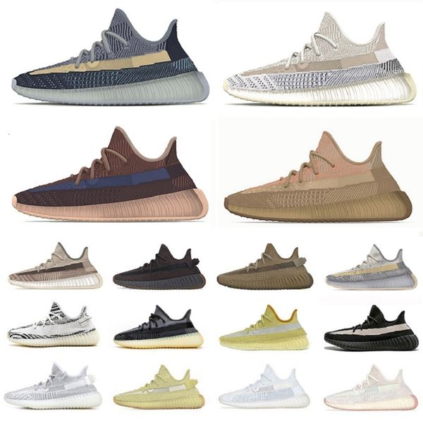 

fashion ash blue pearl stone v2 carbon kanye west mens outdoor shoes fade sand taupe natural reflective men women trainers sports sneakers