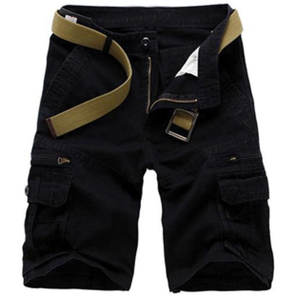 

2021 new male cotton breeches load tactical release men shorts no belts 29-40 pantalones cut 6fiz, White;black