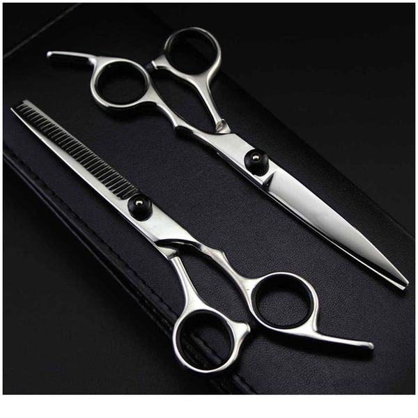 

professional japan 4cr 6 inch black cut hair scissors haircut sissors thinning barber hair cutting shears hairdresser wmtvpi