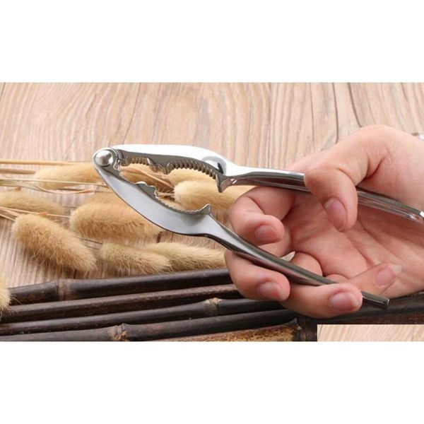 

heavy duty kitchen gadget zinc alloy nut cracker, useful seafood tool metal lobster cracke jllkyk loveshop01
