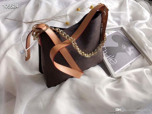 

new middle antique bag women's old flower single shoulder messenger bag with small bag