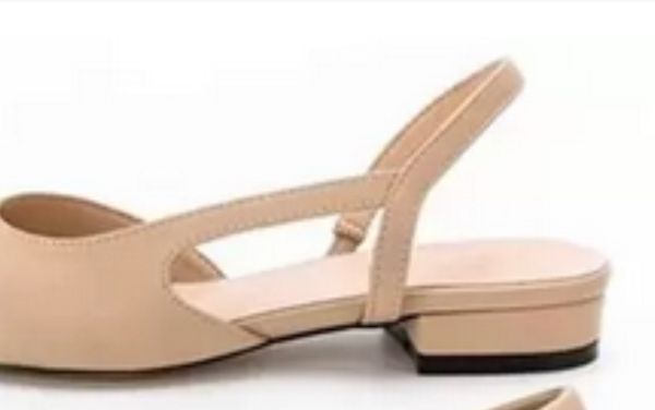 

designer calfskin women catwalk kitten heels pumps slingbacks sandals mules flats beige grey dress wedding single shoes with original box, Black