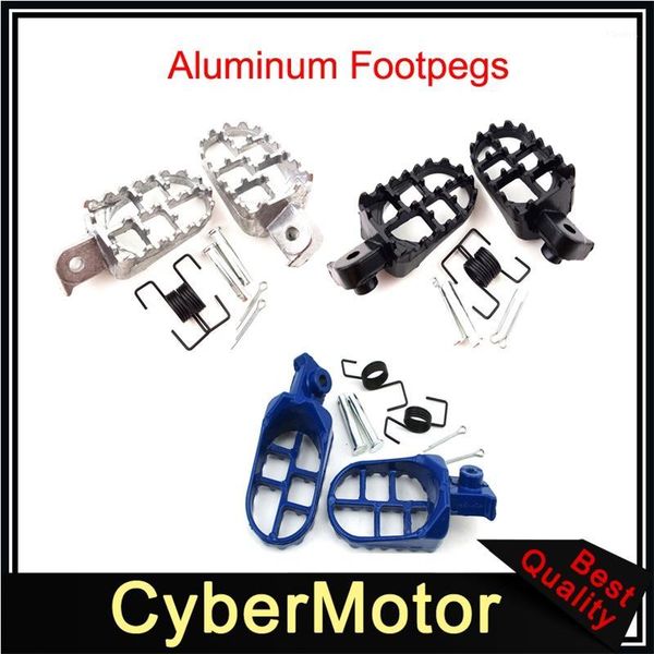 

aluminium footrest foot pegs for pw50 pw80 tw200r90r90e xr50r crf50 crf70 crf80 crf100f dirt bike motocross1