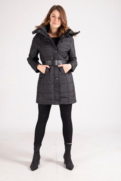 

ardanewline female inflatable coat 41050031, Black;brown