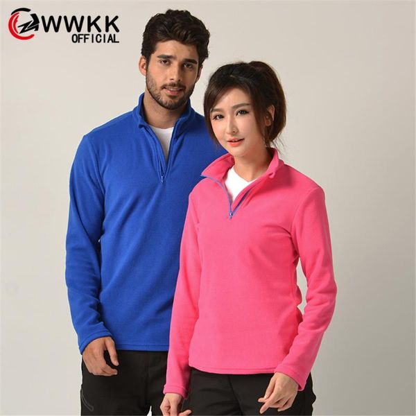 

autumn winter thermal fleece jacket outdoor windproof camping hiking hunting overcoat for men and women plus size s-xxxl, Black;brown