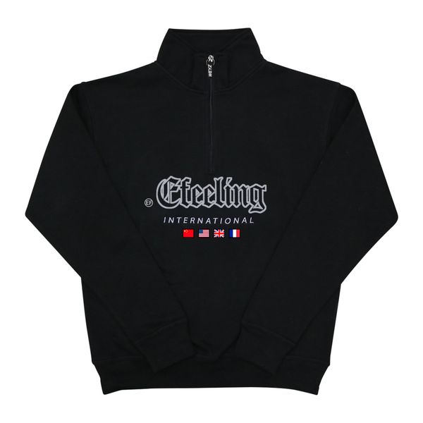 

mens 100% cotton fleece hoodies,wholesale custom embroidered hoodies, Black