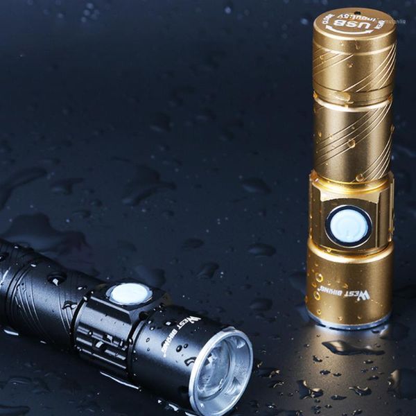 

1pc usb rechargeable bike light portable waterproof durable bike for men adults1