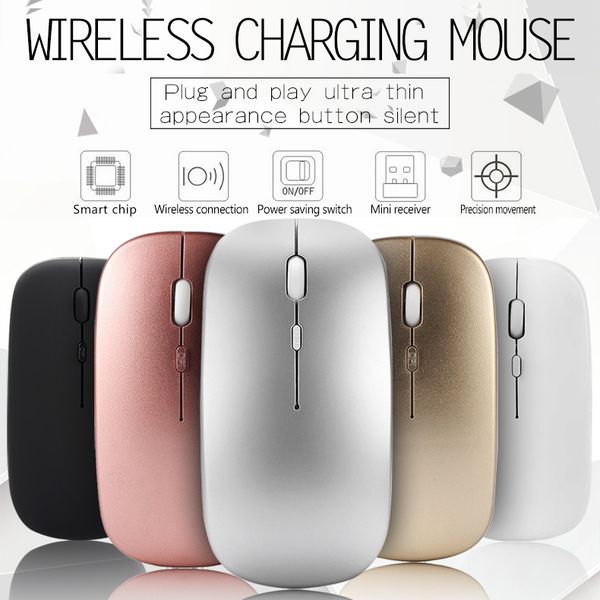 

5.0 bluetooth mouse wireless computer mouse silent mause usb rechargeable ergonomic mouse 1600 dpi optical mice for pc laptop