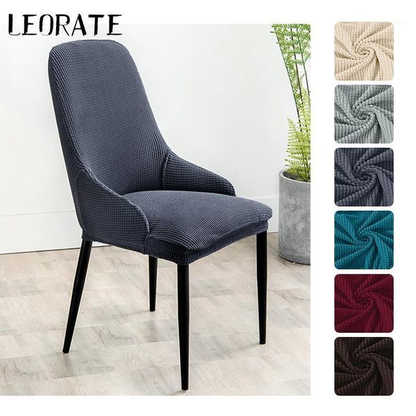 

12 colors soft fabric chair cover big elastic washable removable protector slipcovers seat covers banquet l home decoration1