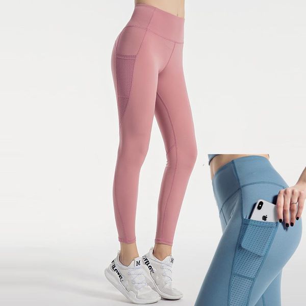 

yoga outfits leggings women fitness stretch slim high waist quality pants gym sportswear for running tights pants1, White;red