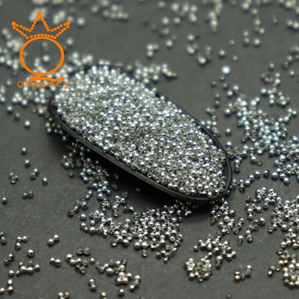 

nail caviar glitter beads 3d nail art metal crystal caviar beads for diy body charm rhinestones balls art decorations, Silver;gold