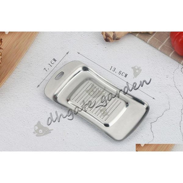 

kitchen gadgets stainless steel ginger press crusher mini garlic grater slicer wasabi chopper cu jlljls bdegarden