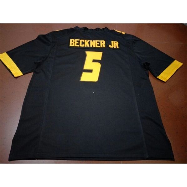 

men real pictures all embroidered missouri tigers terry beckner jr. #5 college jersey size s-4xl or custom any name or number jersey, Black