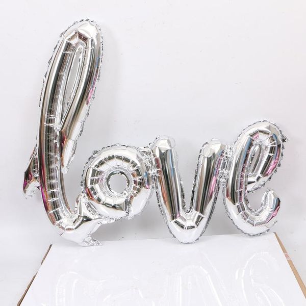 

108cm love letter foil balloon wedding valentines anniversary birthday party decoration champagne cup p booth props wmtiwu