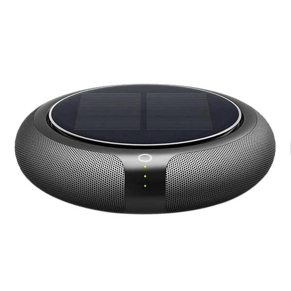 

solar energy car air purifier negative ions freshener removes odor inside the car smoke smell dust vehicle air ionizer