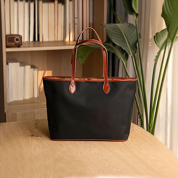 

3a+ fashion designer women handbag tote bag large shopping shoulder leather classic letter crossbody handbags purse 2pcs set luxury composit