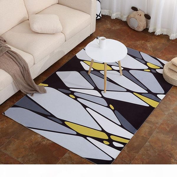 

geometric carpet for living room nordic simple bedroom floor mat anti slip bedside rugs large tatami pray mats home decoration