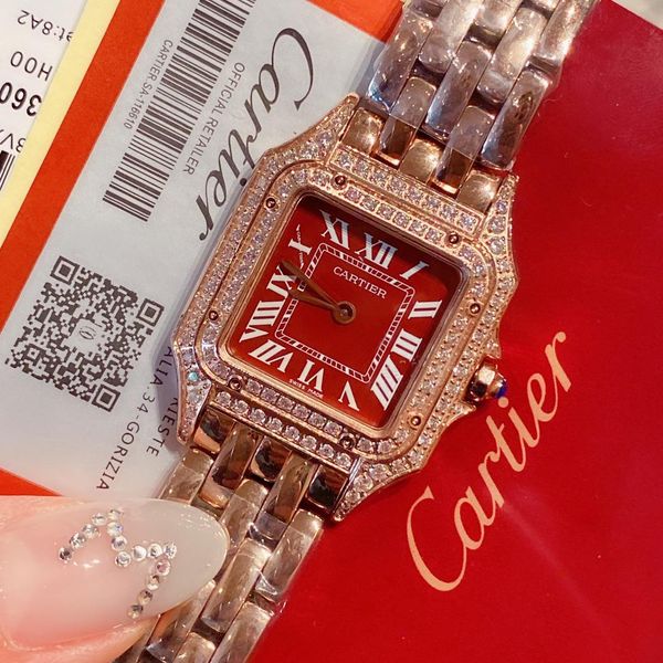 

ladies watch swiss quartz movement fashion luxury steel band quartz watches brand dress elegant watch cheetah series watch, Slivery;brown