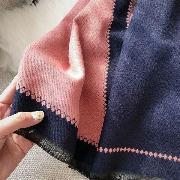 

jjqx new fashion women with scarves cotton linen color solid lace lady spring autumn thin silk scarf shawl wrap hijab high quality, Black;white