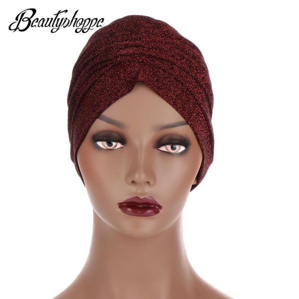 

beanie/skull caps muslim women hijabs hats shinny cross turban dreadlock sleeping hat for hair loss bonnet tube comfortable, Blue;gray