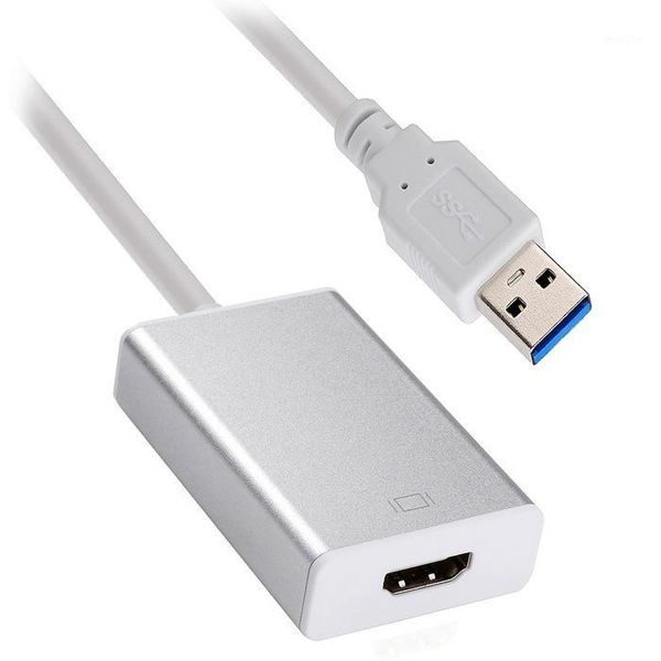 

usb 3.0 & 2.0 to hdtv cable adapter external graphics card for windows & pc lap