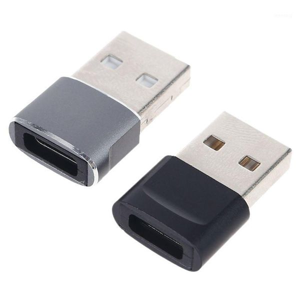 

metal usb c female to usb male adapter type c to a charger cable converter1