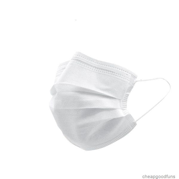 

u disposable masks pink face blue black white mask elastic ear loop 3 ply breathable anti dust air pollution protection home use 4u