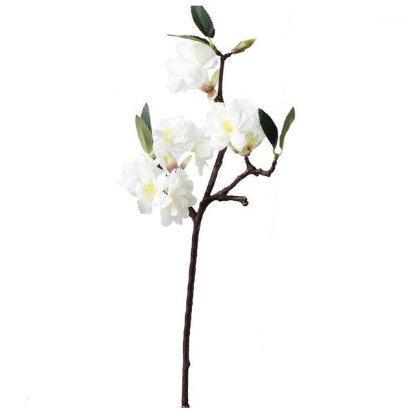 

pretty simulation artificial cherry silk blossom home bedroom garden decor 40cm1