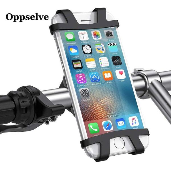 

oppselve mobilephone велосипед универсальный держатель велосипед телефон монтаж силиконовая поддержка для мобильного телефона motocycle