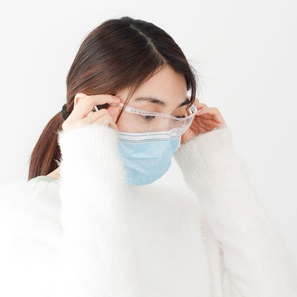 

quick acting goggles spray splash flat protective glasses safety anti spitting for men and women