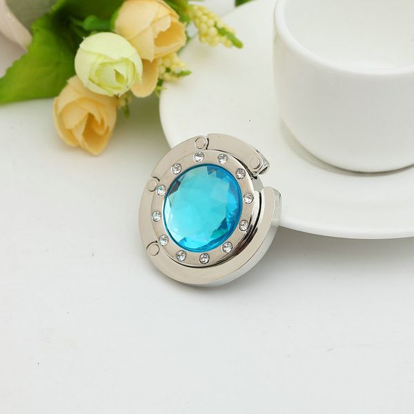 

alloy fashion zinc foldable bag hanger dhl hook purse holder handbag holders qir8, Silver