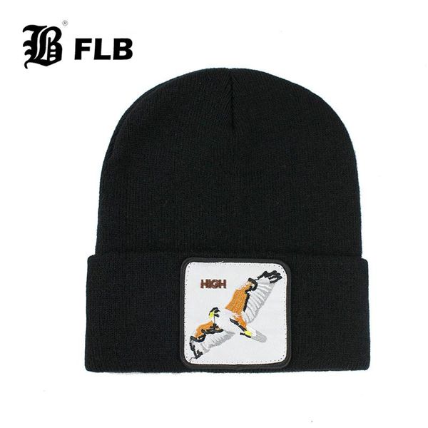 

flb animal beanie winter men women warm knitted hat for women gorra hip hop skullies bonnet cap f387 jllrrq