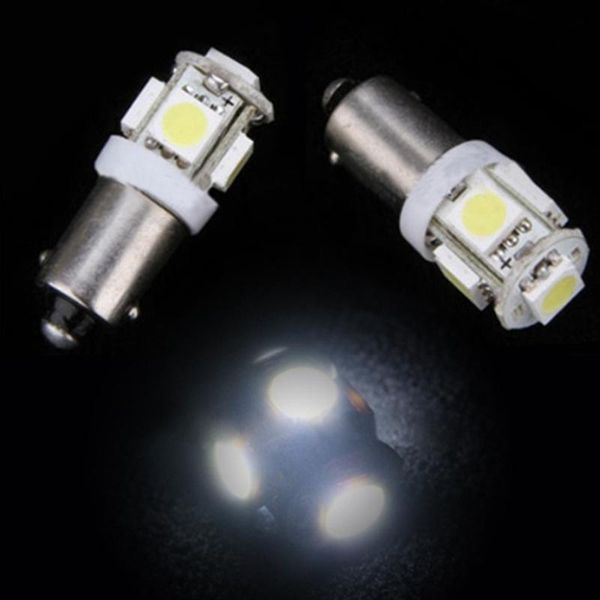 

2pcs t11 ba9s 5smd car led light auto bulb lamp t4w h6w indicator light car styling