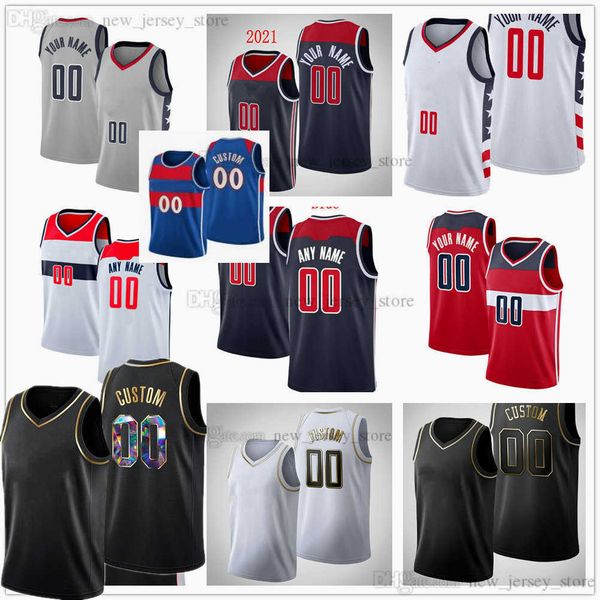 

custom printed screen new 75th golden black basketball 33 kyle kuzma jerseys 3 bradley 6 kristaps beal porzingis 1 kentavious caldwell-pope, Black;red