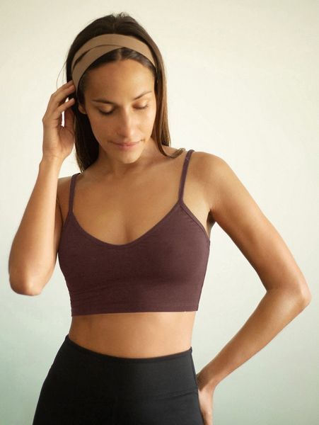 

solid crop cami q0xz#, White