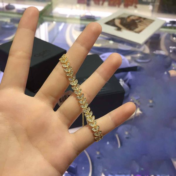 

bangle bracelet love leaf designer watches women men couple fashion designer watche wedding party thanksgiving day valentine jewelry gold si, Black