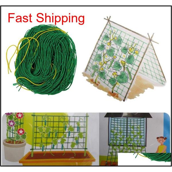 

6ft garden fence millipore nylon net climbing frame gardening net plant fence anti-bird net vegetable p qylxyj packing2010