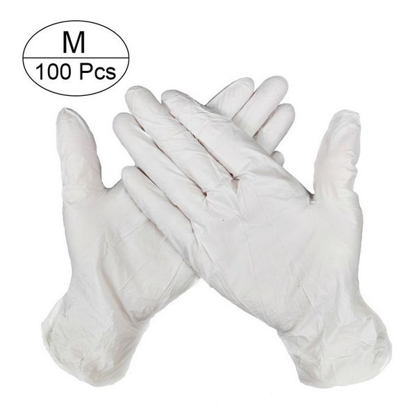 

factory3qywdisposable garden household 100pcs/lot latex gloves food universal home cleaning rubber drop y200421