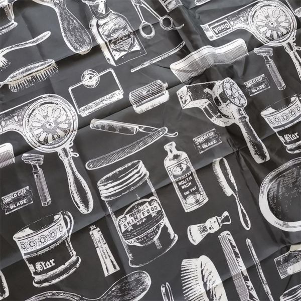 

парикмахерская ткань взрослый кемпинг туризм кейп-халат обертывание черный парикмахерская накидка многофункциональный кемпинг коврик парикма