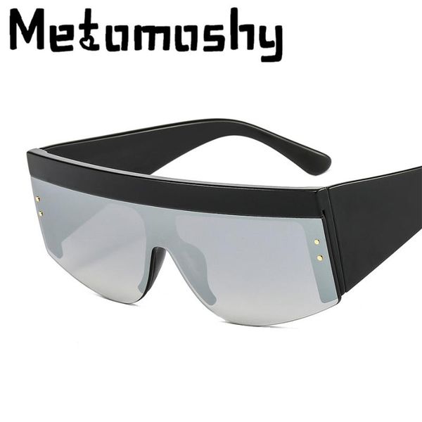 

women oversized square sunglasses 2021 design big frame sun glasses brand large flat glasses male female shades uv400, White;black