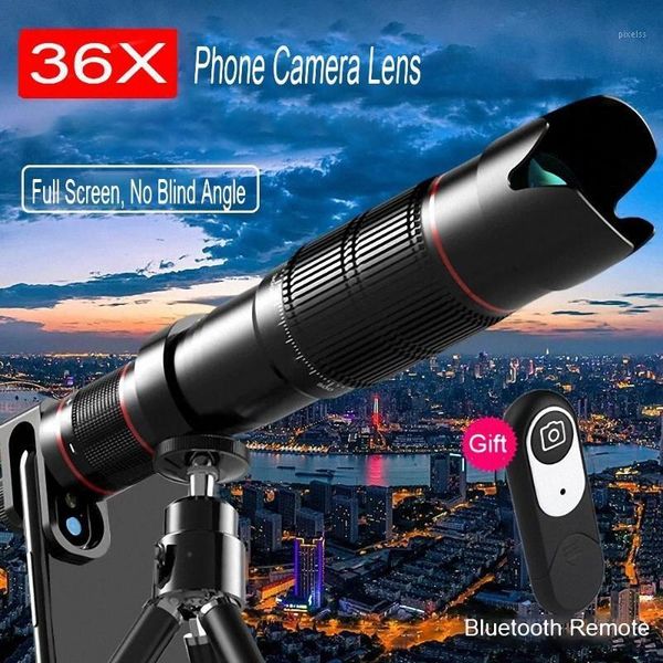 

universal 36x zoom mobile phone telescope lens telep external smartphone camera lens1