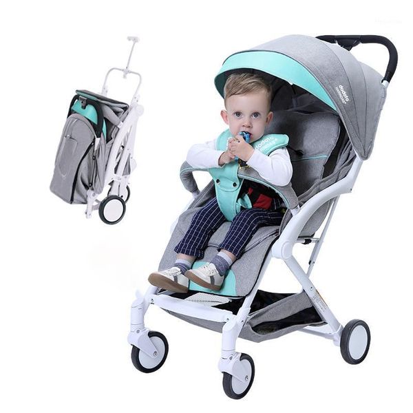 

baby stroller can lie sit carriage ultra-light portable absorber can get on the plane one-click car foldable 0-3 years old1
