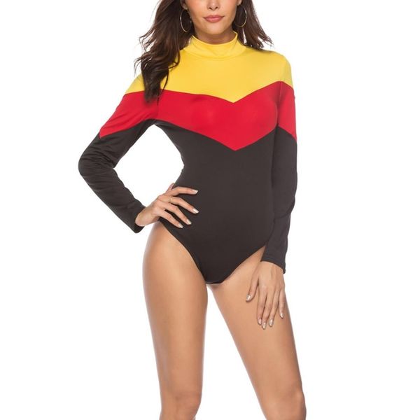 

long sleeve jumpsuit, Tan;black