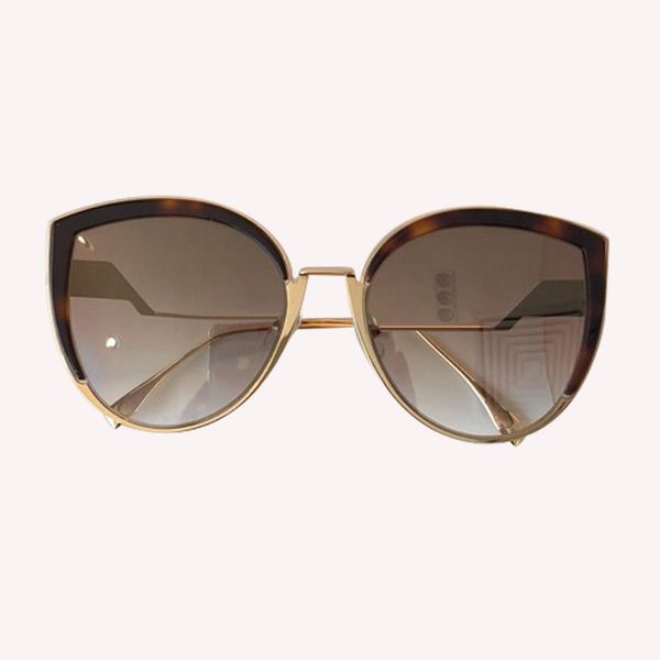 

marca nova luxo designer senhora gato olho de das mulheres gradiente culos sol do vintage para o sexo feminino uv400 0j9m, White;black