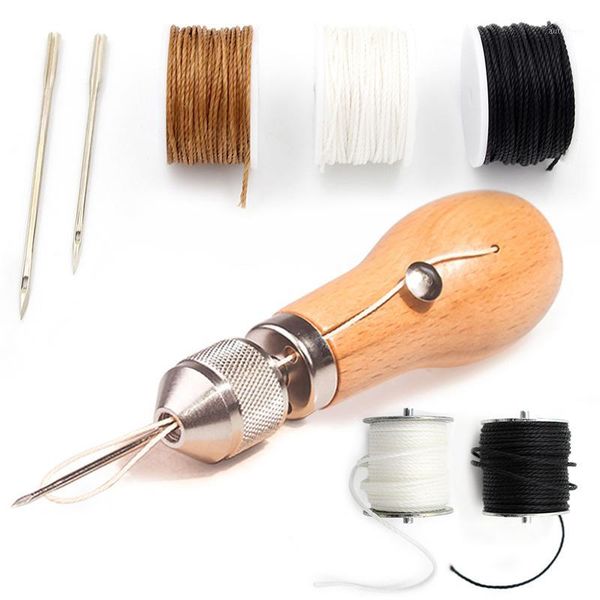 

professional leathercraft sewing stitching awl tool supplies,diy leather craft heavy fabric,canvas,shoe,repair lockstitch set1